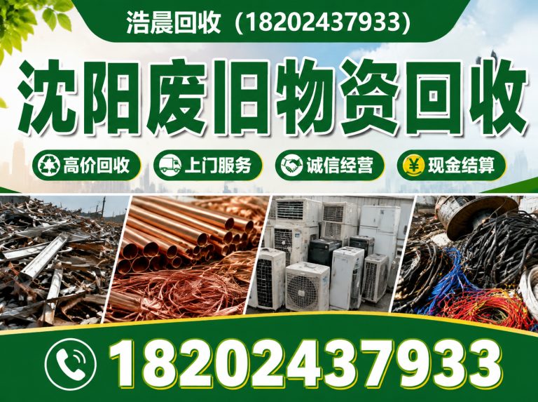 沈北新区沈阳废旧物资回收展示图